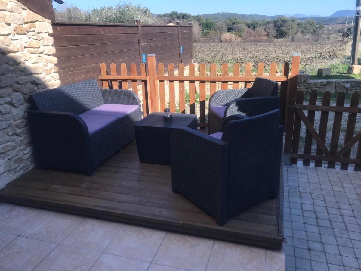 Gite Du Serre De Boudre Climatise, Spa Permanent Buisson Екстериор снимка